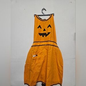 Simply Whimsical Adorable Jack O Lantern  Pumpkin Apron